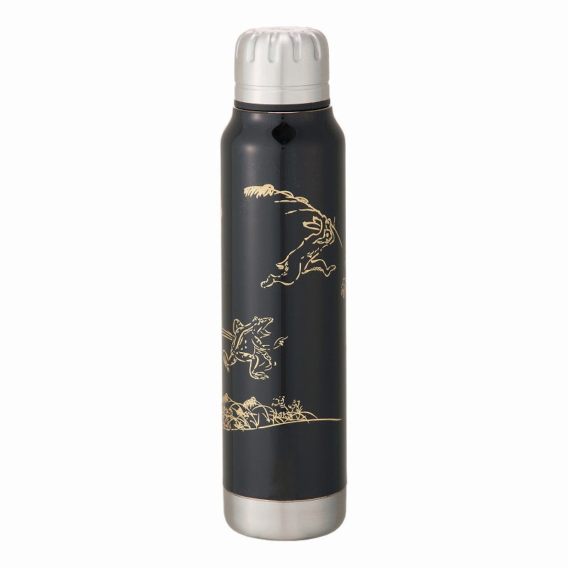 【漆】蒔絵 アンブレラボトル｜URUSHI MAKIE UMBRELLA BOTTLE（鳥獣戯画 黒）