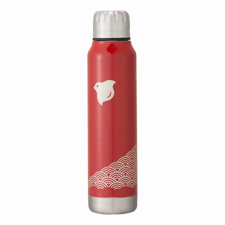 【漆】蒔絵 アンブレラボトル｜URUSHI MAKIE UMBRELLA BOTTLE（波千鳥 朱）