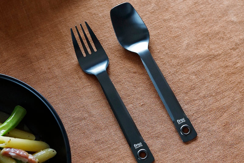 【燕】アイレット カトラリー フォーク｜TSUBAME EYELET CUTLERY FORK （SILVER）