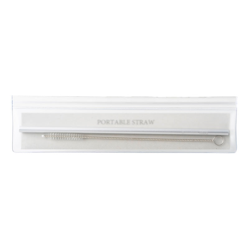 【燕】ポータブルストロー｜TSUBAME PORTABLE STRAW（SILVER）