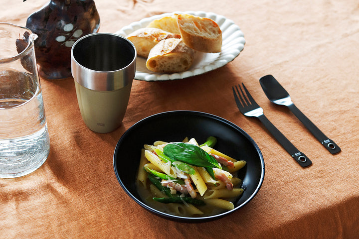 【燕】アイレットカトラリースプーン｜TSUBAME EYELET CUTLERY SPOON（BLACK）