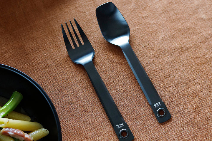 【燕】アイレット カトラリー フォーク｜TSUBAME EYELET CUTLERY FORK （BLACK）